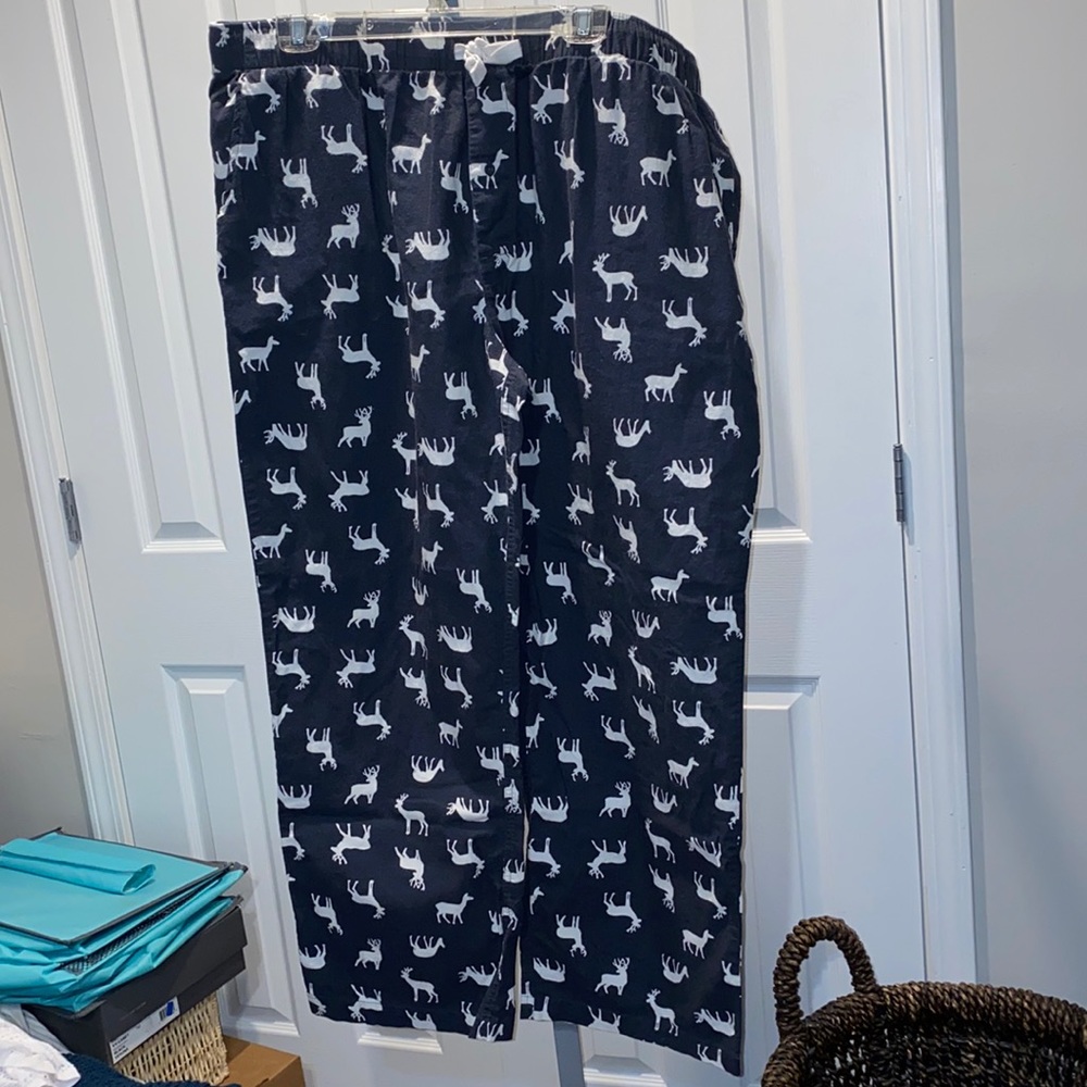 Mens Goodfellow PJ pajama lounge pants w.elastic drawstring waist band,sz 2XB